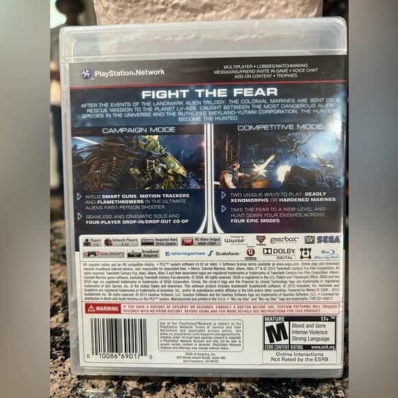 Ps3 Aliens: Colonial Marines - Playstation 3 NWT - Picture 3 of 3